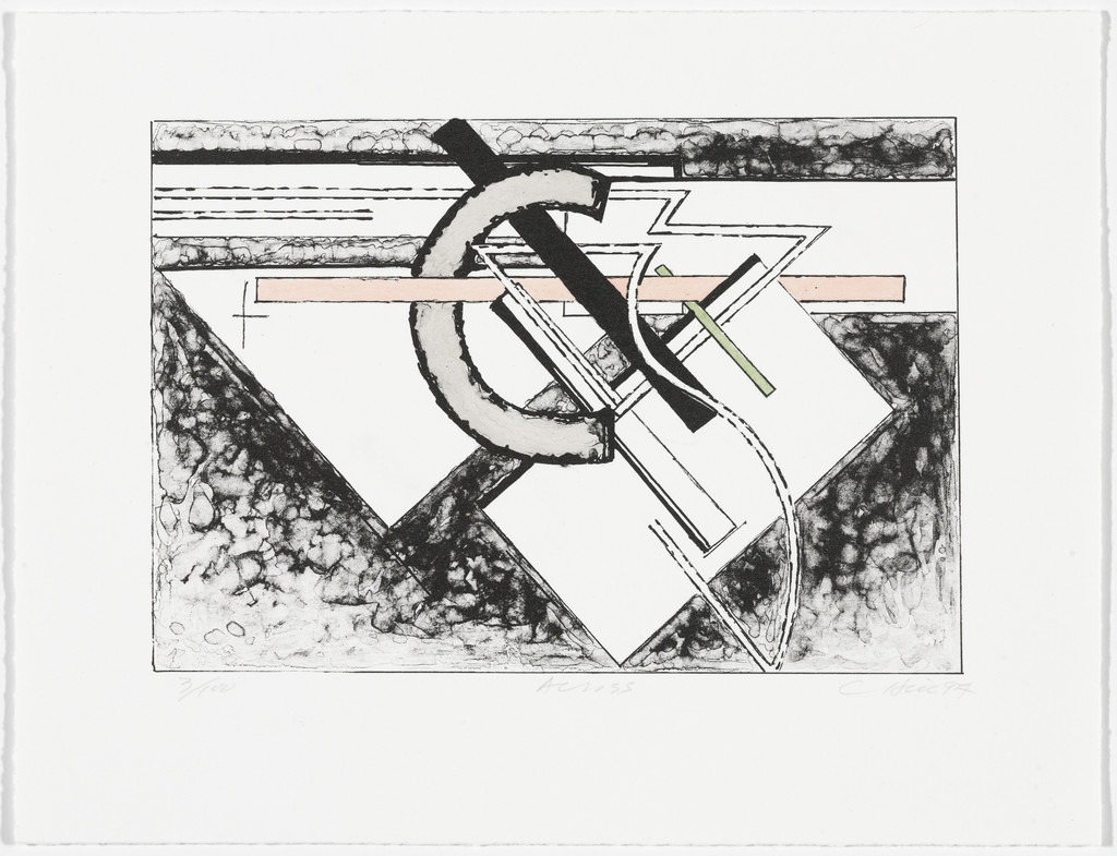 Across from American Abstract Artists 60th Anniversary Print Portfolio