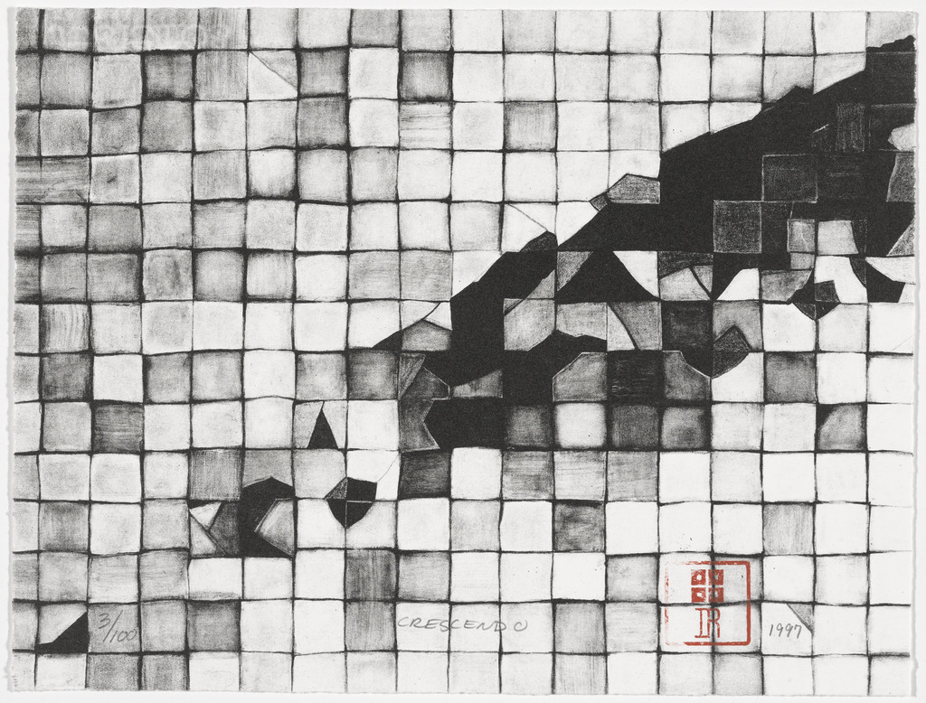 Crescendo from American Abstract Artists 60th Anniversary Print Portfolio