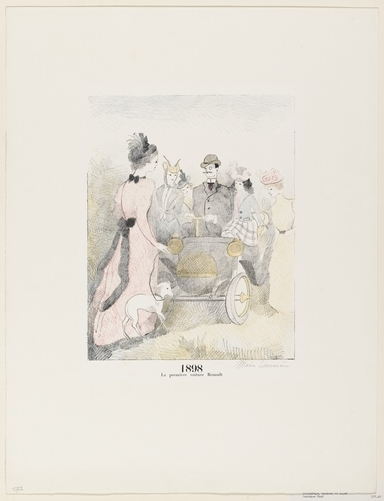 The First Renault Car, 1898 (La Première voiture Renault, 1898)