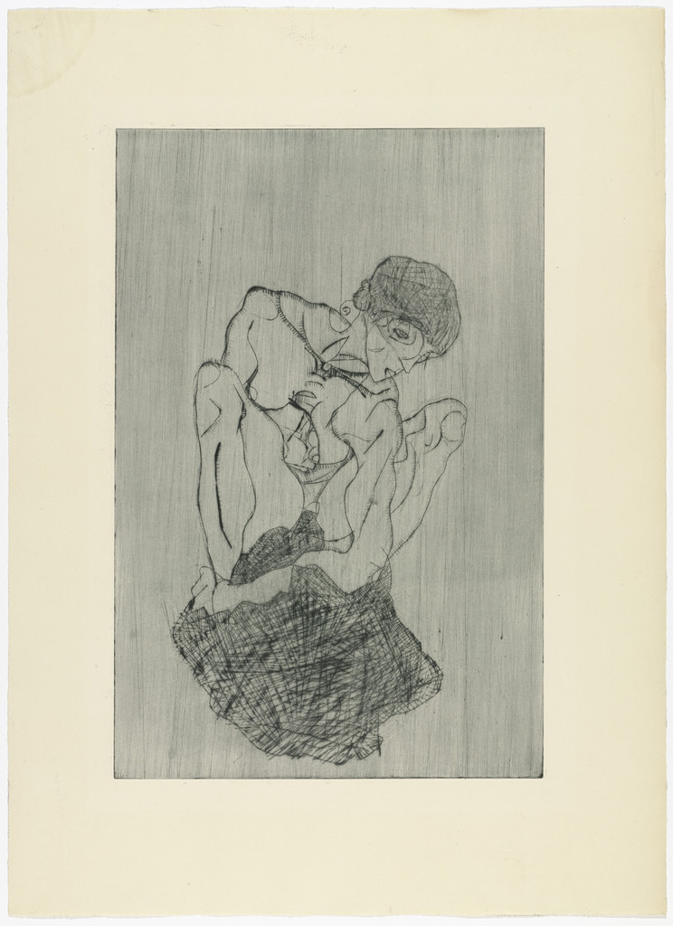 Sorrow (Kümmernis) from The Graphic Work of Egon Schiele (Das Graphische Werk von Egon Schiele)