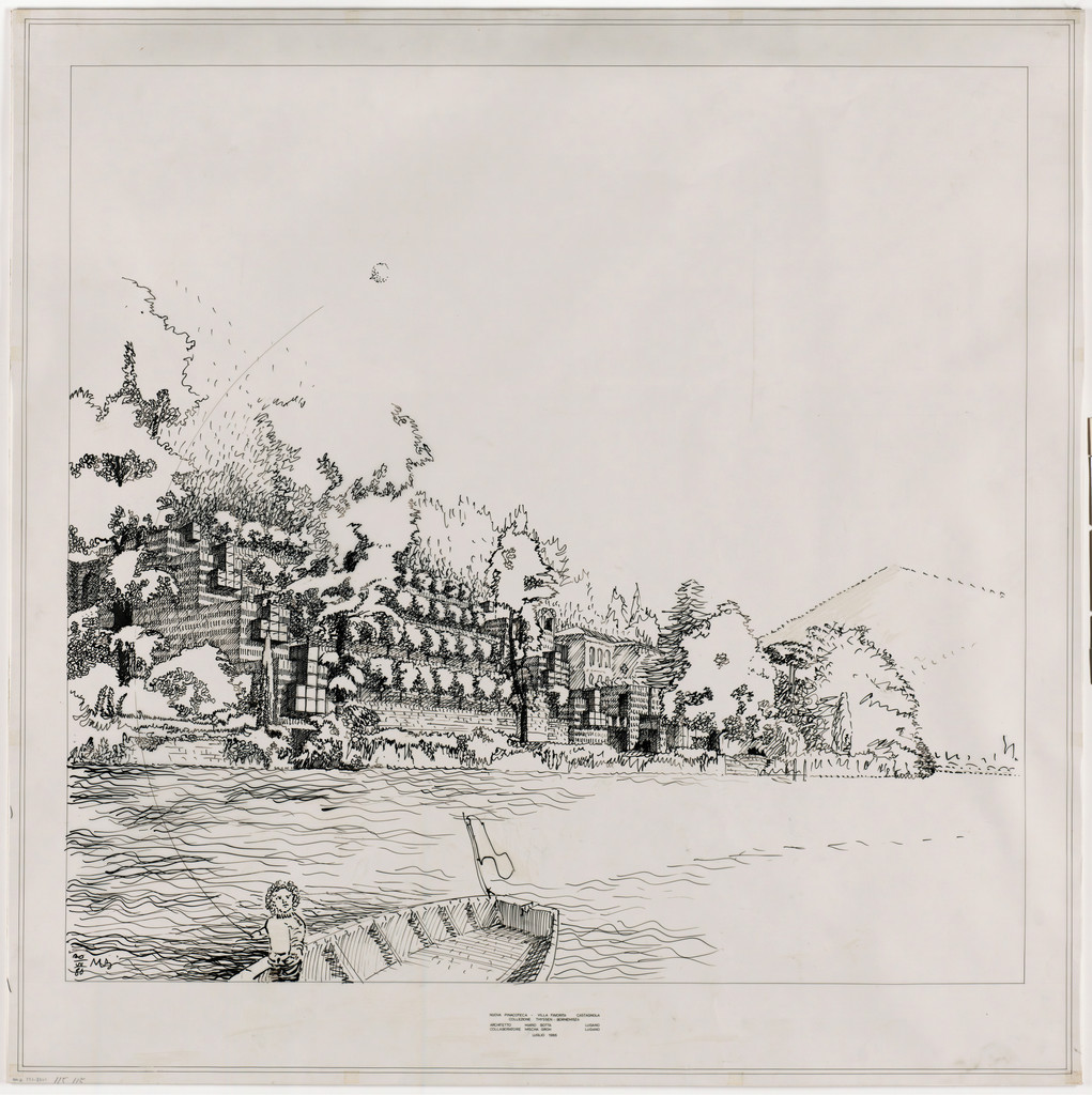 Thyssen-Bornemisza Gallery, Lugano, Switzerland, Perspective