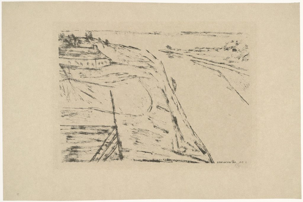 View over a River (Blick auf einen Fluss) for the portfolio Sema