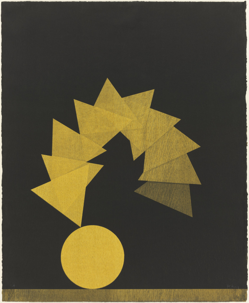 Circle and Ten Triangles