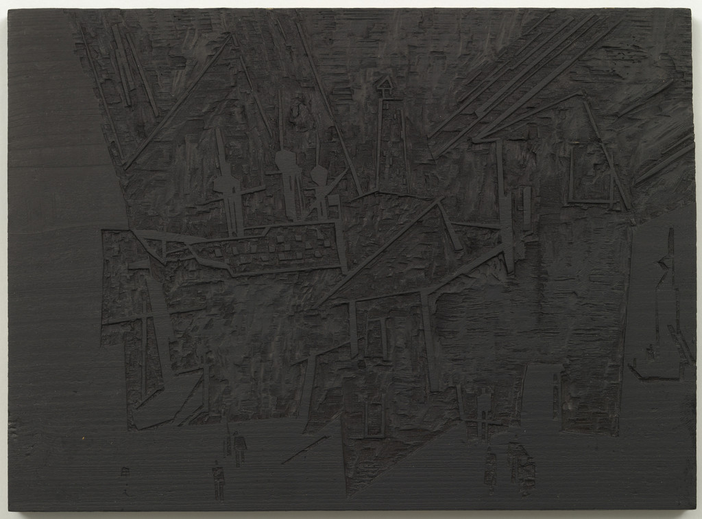 Woodblock for The Harbor (Hafen)