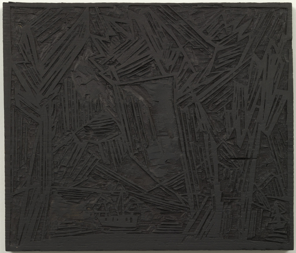 Woodblock for Tahiti