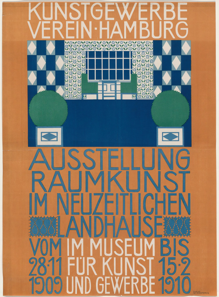 Ausstellung Raumkunst im Neuzeitlichen Landhause [Exhibition of Interior Decoration in Contemporary Houses]