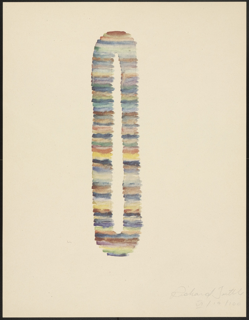 VI from Stacked Color Drawings, 1971