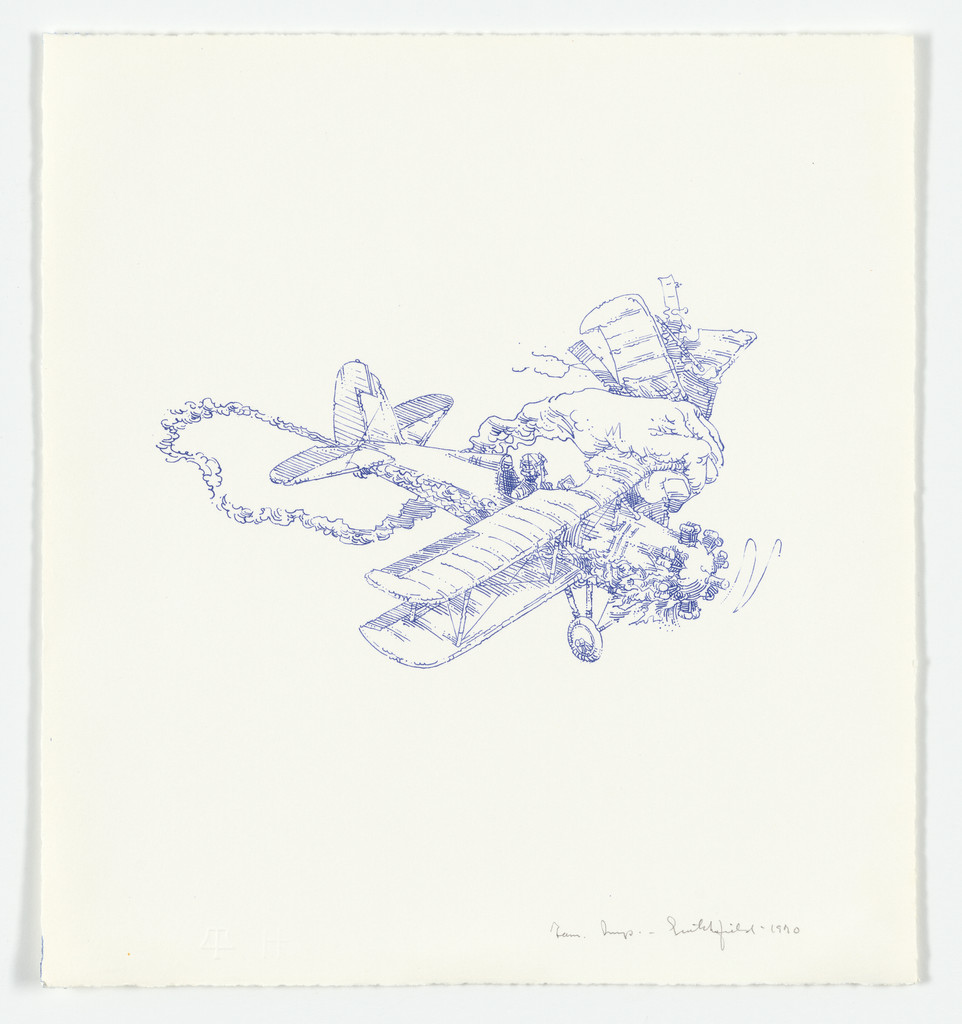 Biplane from Air Land Sea