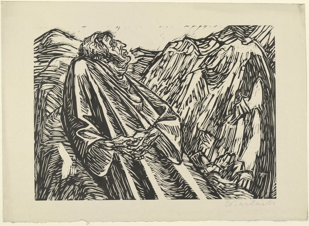 The Rocks (Die Felsen) from The Transformations of God (Die Wandlungen Gottes)