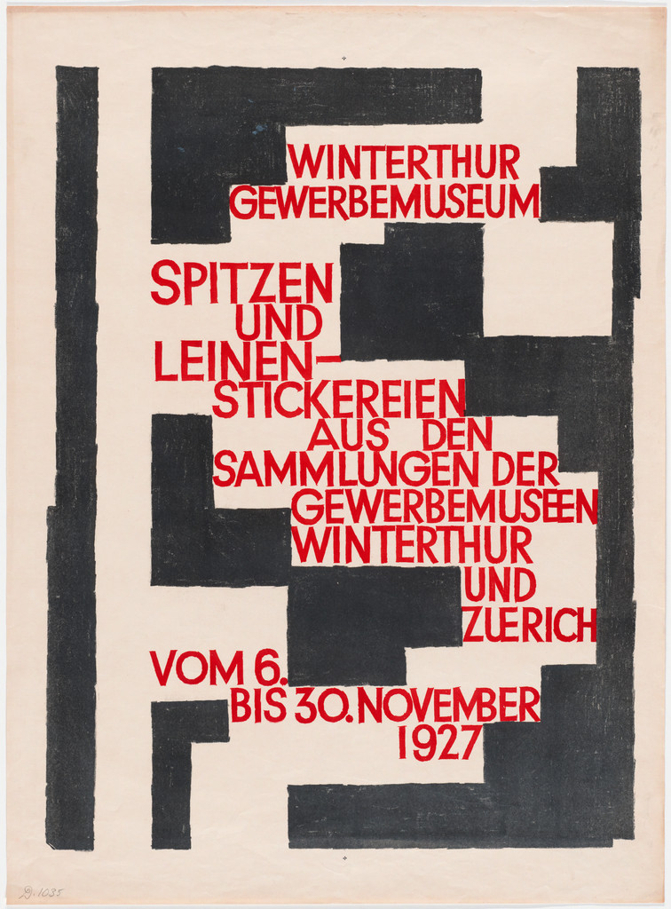 Spitzen und Leinen- Stickereien aus den Sammlungen der Gewerbemuseen Winterthur und Zuerich
