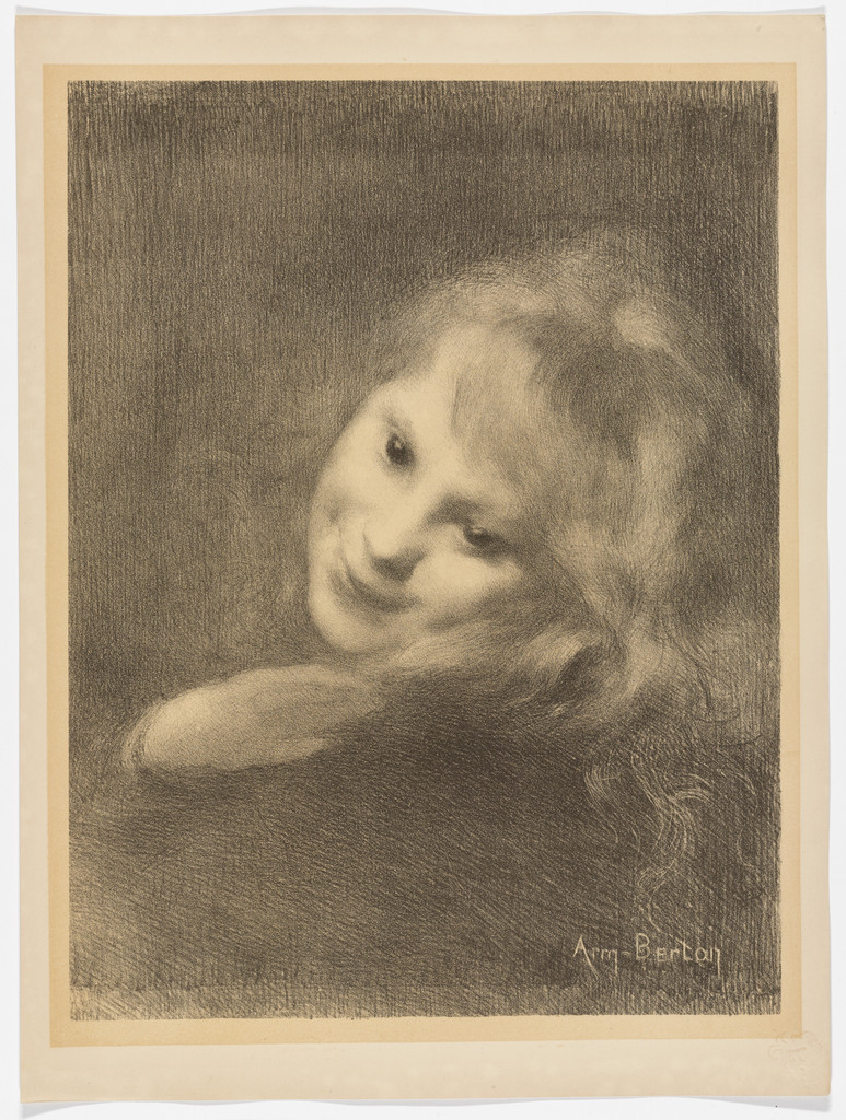 Cheerful (Rieuse) from L'Estampe moderne, no. 2