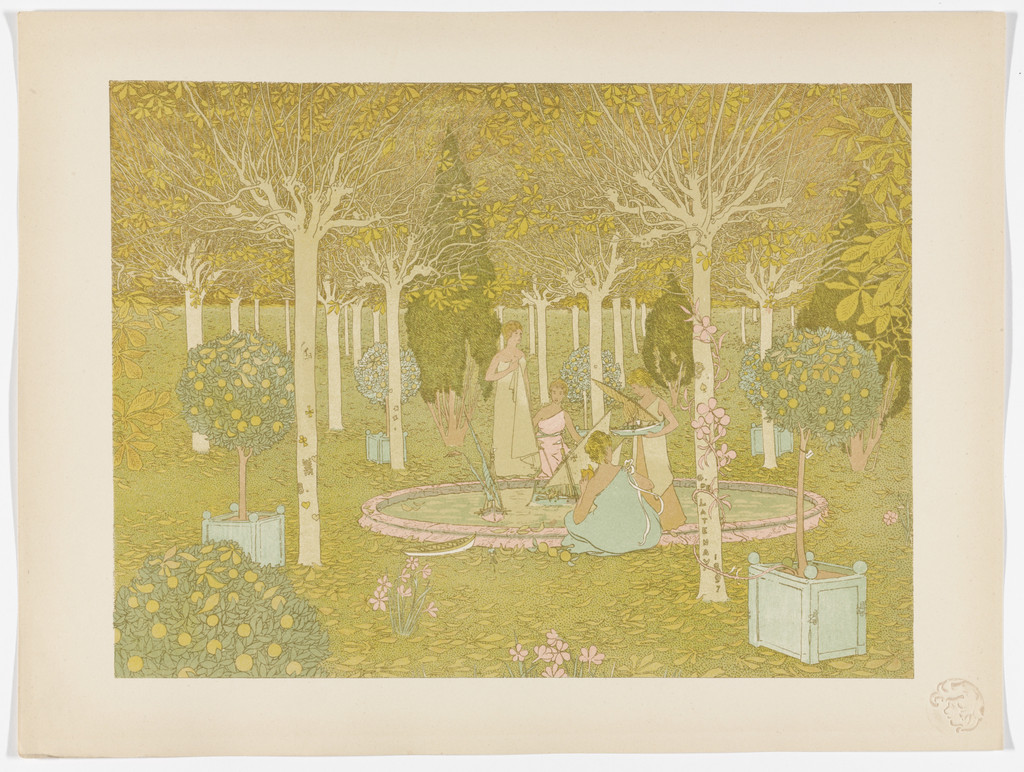 The Park (Le Parc) from L'Estampe moderne, no. 3