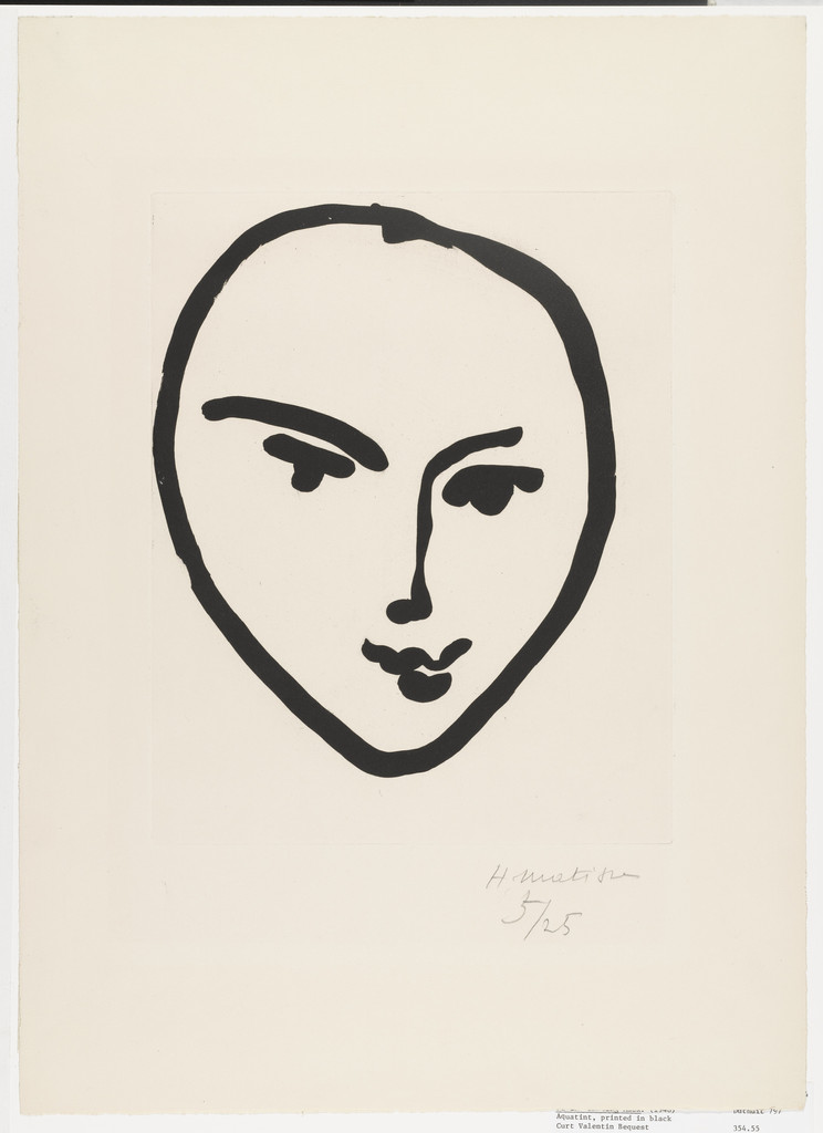 Nadia. Smiling Face (Nadia. Masque souriant)