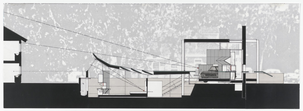 Kyle Residence, Houston, Texas - Section