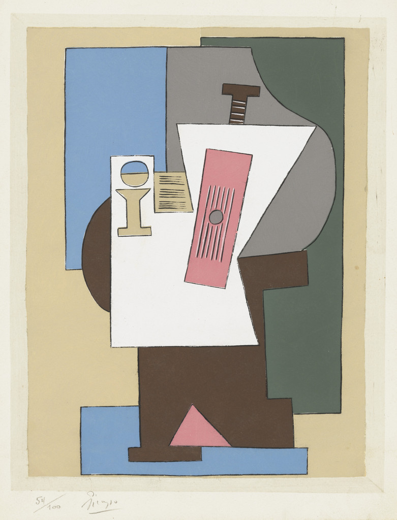 Still Life from the series Dix Pochoirs