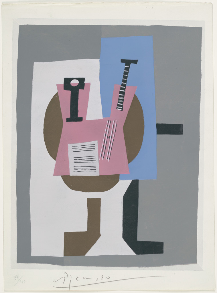 Still Life from the series Dix Pochoirs