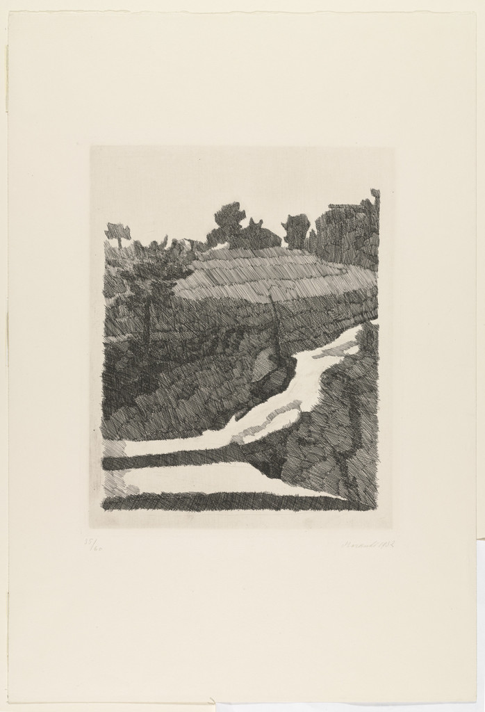 Landscape at Grizzana (Paesaggio di Grizzana)
