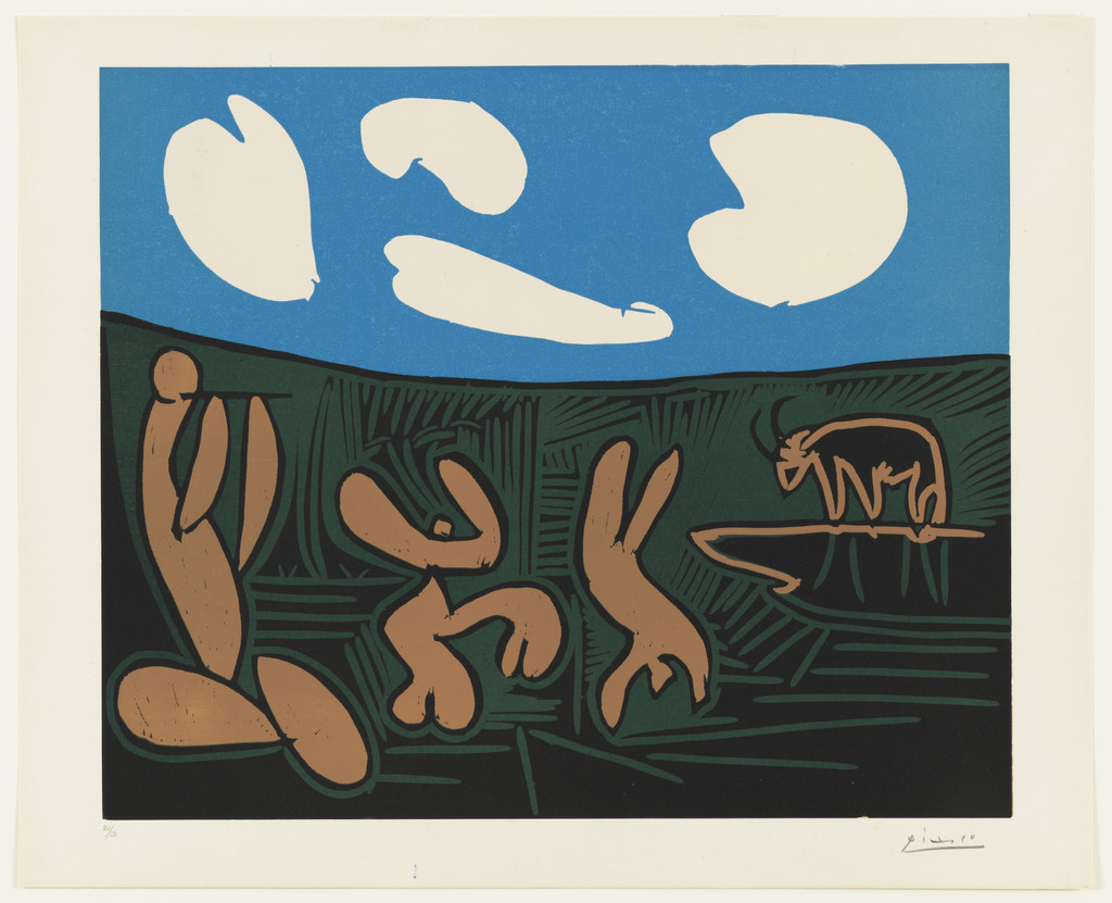 Bacchanal with Acrobat (Bacchanale à l'acrobate)