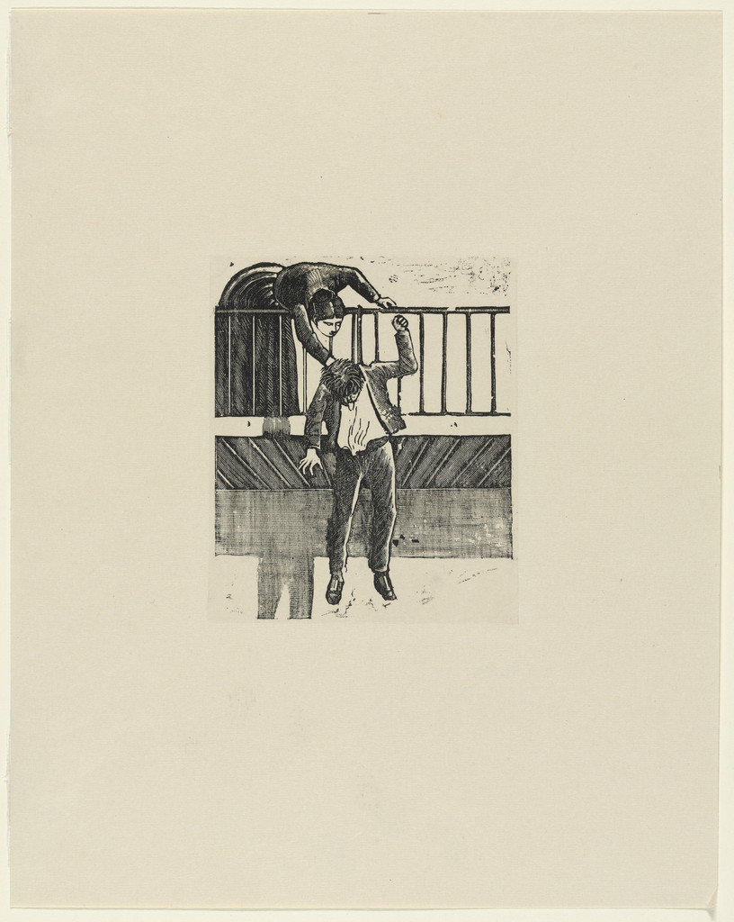 The Man Hanged on the Street of the Window Grilles of Balvanera, Horrible Suicide, Monday, January 8, 1892 (El ahorcado en la Calle de las Rejas de Balvanera, horrible suicidio el Lunes 8 Enero 1892)
