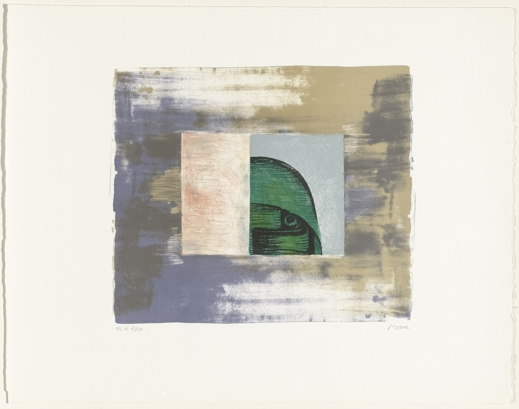 Superior Eye from Helmet Head Lithographs
