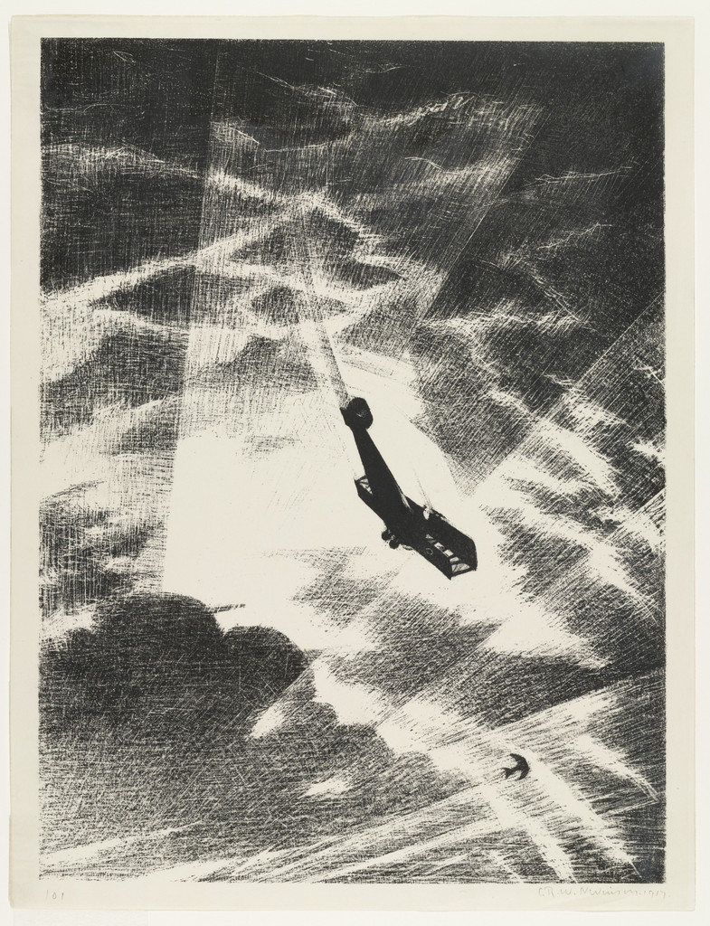 Swooping Down on a Taube, plate 6 from the series Building Aircraft