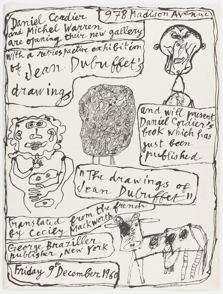 Jean Dubuffet, Drawings