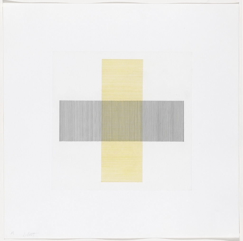 Untitled from Bands of Color in Four Directions & All Combinations