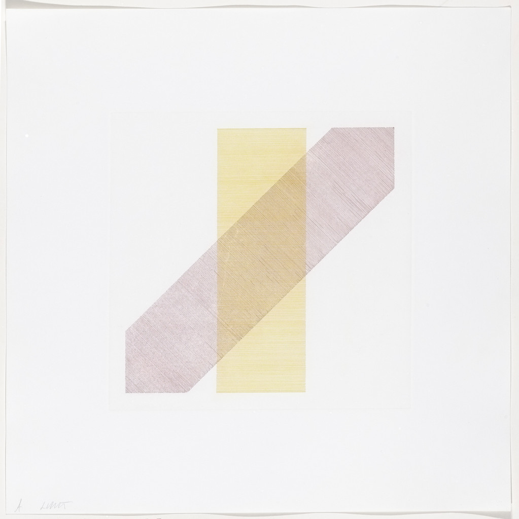 Untitled from Bands of Color in Four Directions & All Combinations
