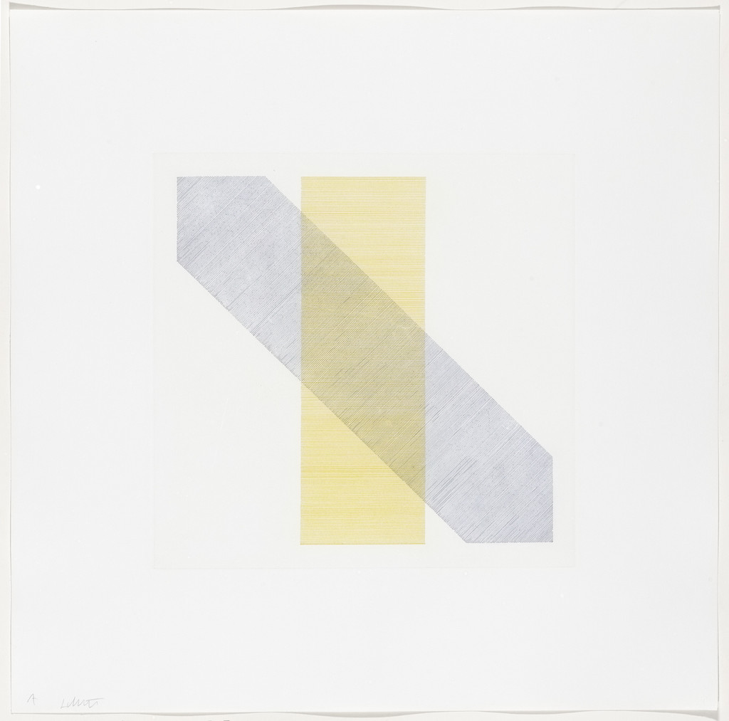 Untitled from Bands of Color in Four Directions & All Combinations