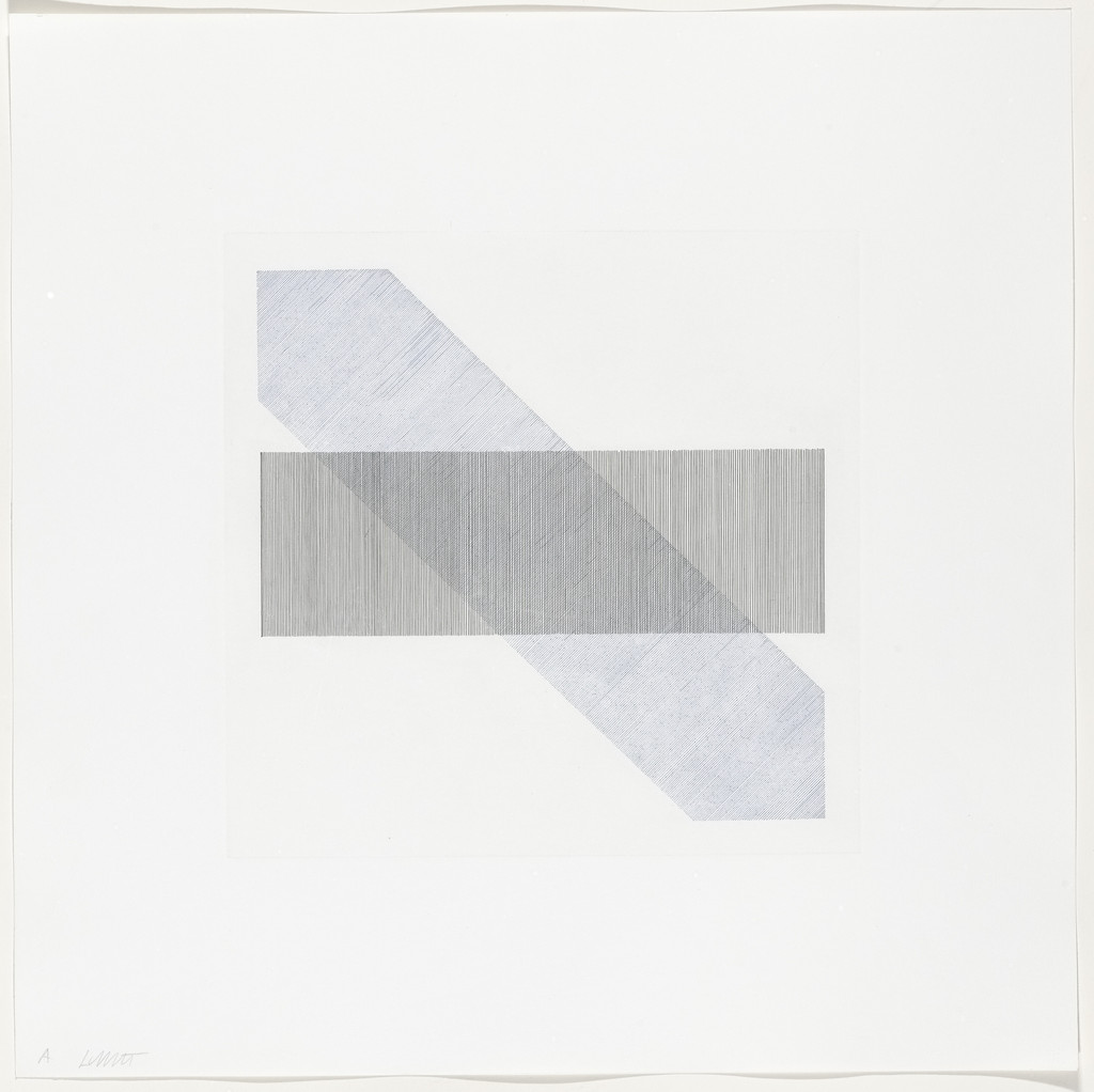 Untitled from Bands of Color in Four Directions & All Combinations