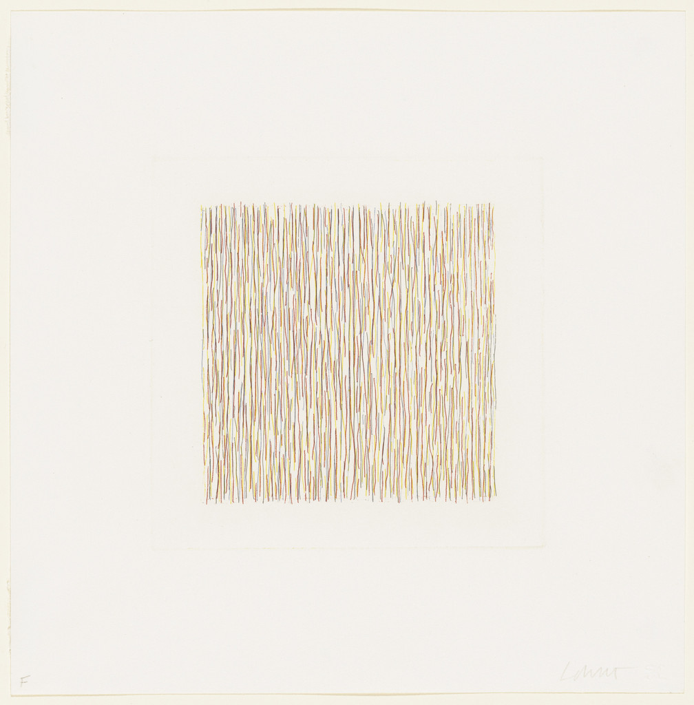Lines, Not Straight, Not Touching, Four Colours