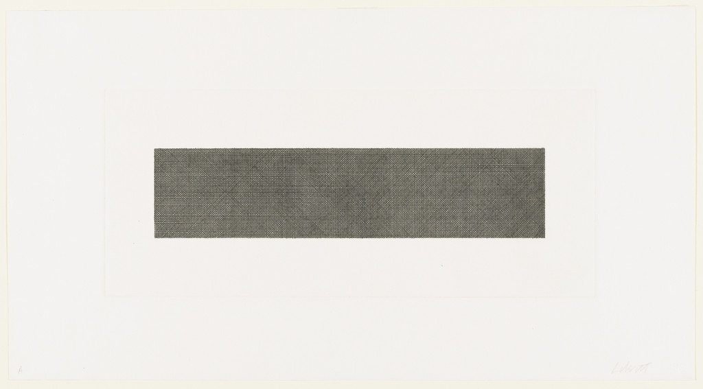 Lines in Four Directions, Superimposed (Horizontal)