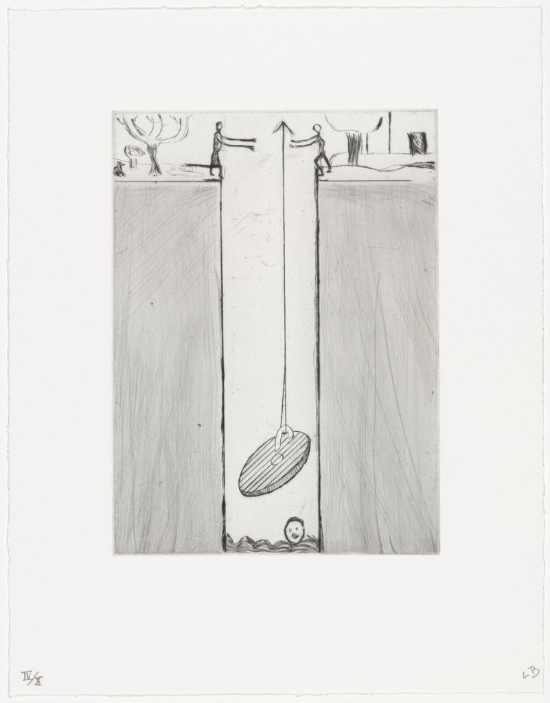 Untitled, plate 8 of 9, from the portfolio, The View from the Bottom of the Well
