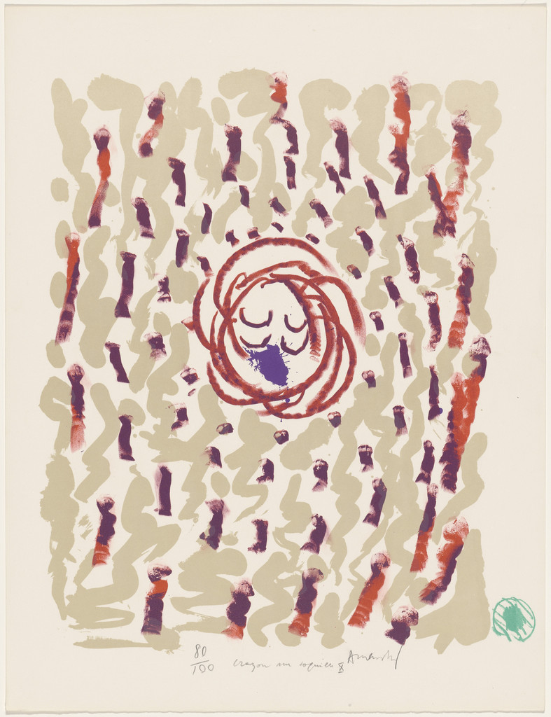 Pavan One Thousand Regrets (Pavane mille regrets) from the portfolio Pencil on Shell (Crayon sur coquille)