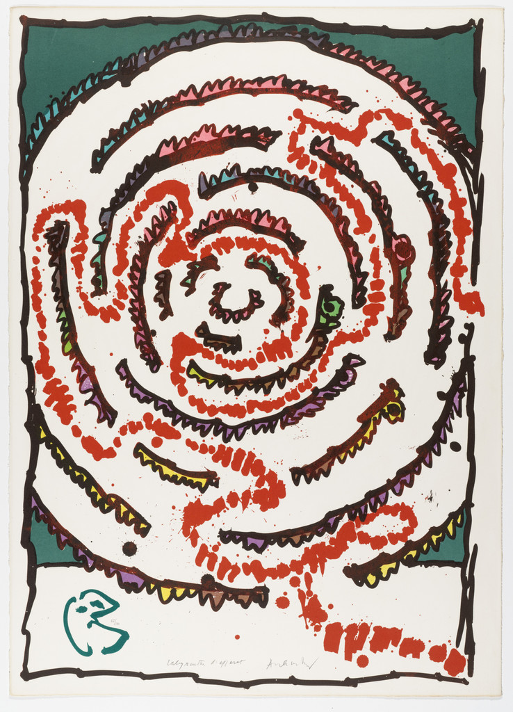 Plate V from the portfolio Ceremonial Labyrinths (Labyrinthes d'apparat)