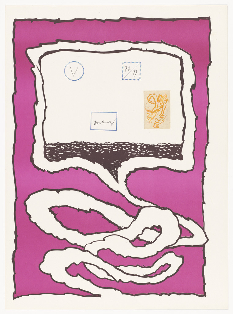 Plate V from the series Rifts (Eclaircies)
