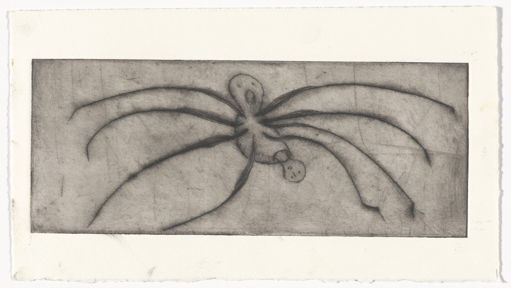Untitled, plate 9 of 9, from the illustrated book, Ode à Ma Mère