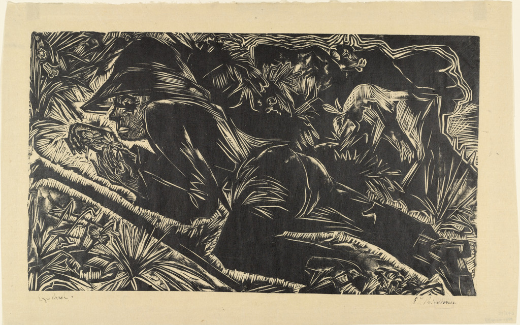 Shepherd Resting (Liegender Hirt)