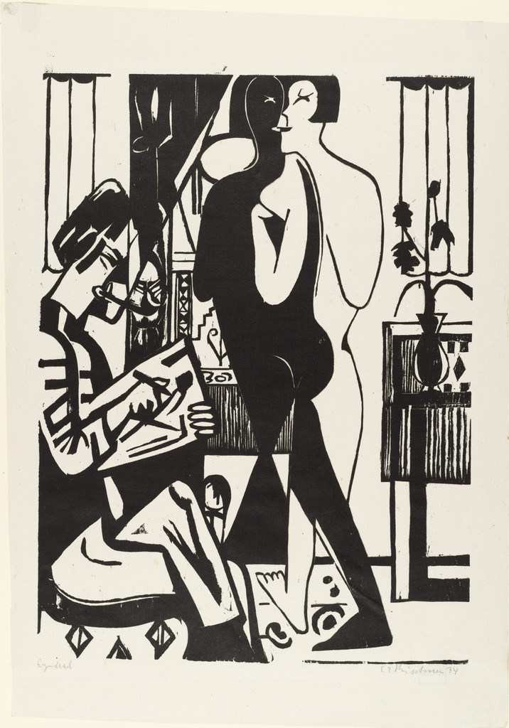 Artist and Model (Maler und Modell)