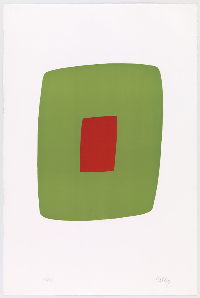 Green with Red (Vert avec rouge) from Suite of Twenty-Seven Color Lithographs