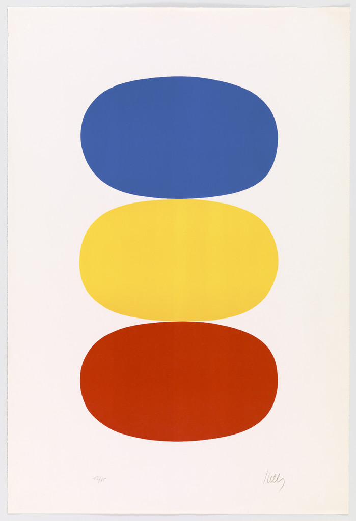 Blue and Yellow and Red-Orange (Bleu et jaune et rouge-orange) from Suite of Twenty-Seven Color Lithographs