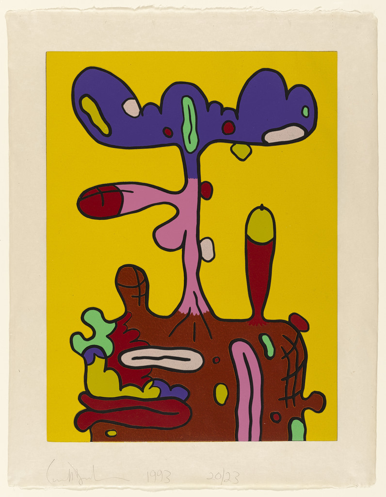 Nine Color Reduction Print