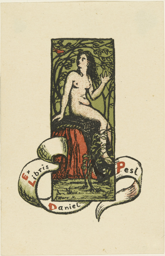 Bookplate Daniel Pesl I (Exlibris Daniel Pesl I)