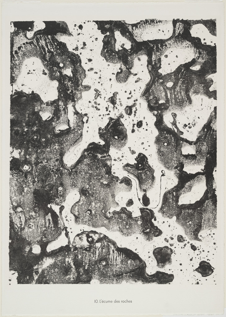 Rock Foam (L'écume des roches) from the portfolio Waters, Stones, Sand (Eaux, Pierres, Sable) from Phenomena (Les Phénomènes)