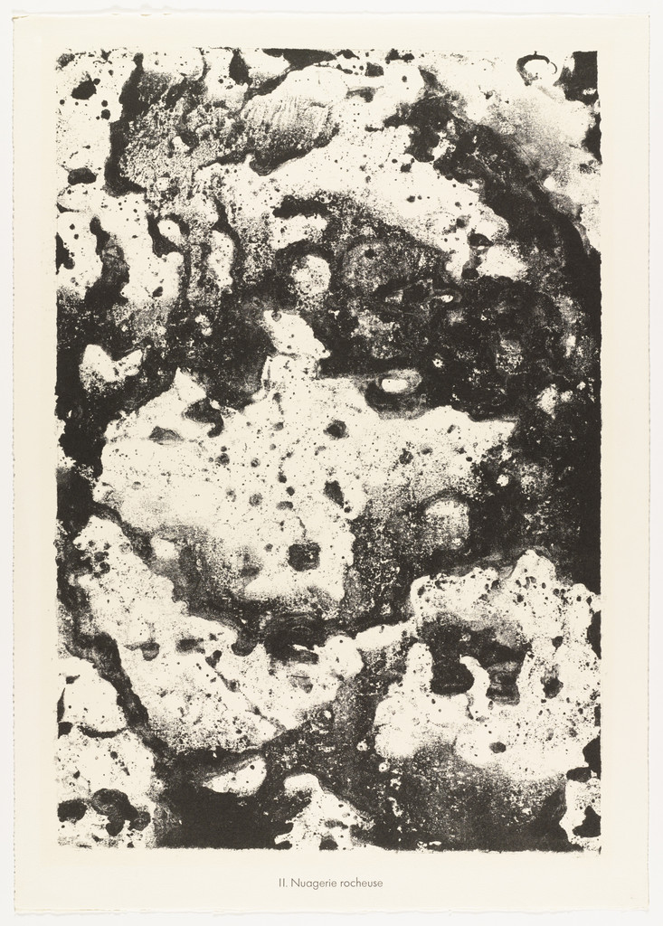 Rocky Cloud Formation (Nuagerie rocheuse) from the portfolio Waters, Stones, Sand (Eaux, Pierres, Sable) from Phenomena (Les Phénomènes)