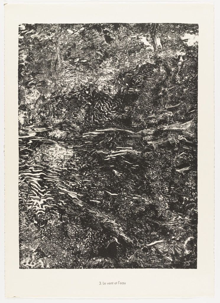 Wind and Water (Le vent et l'eau) from the portfolio Waters, Stones, Sand (Eaux, Pierres, Sable) from Phenomena (Les Phénomènes)