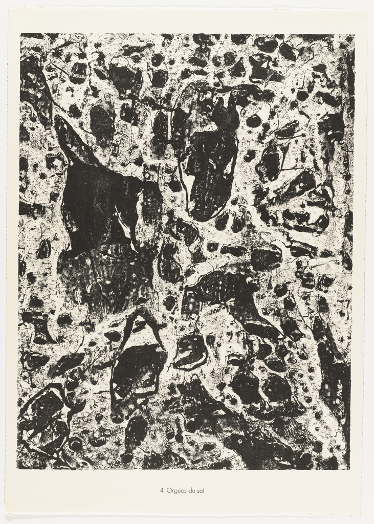Soil organs (Orgues du sol) from the portfolio Waters, Stones, Sand (Eaux, Pierres, Sable) from Phenomena (Les Phénomènes)