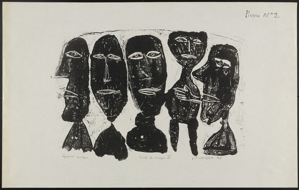 Group of Faces II (Suite de visages II)