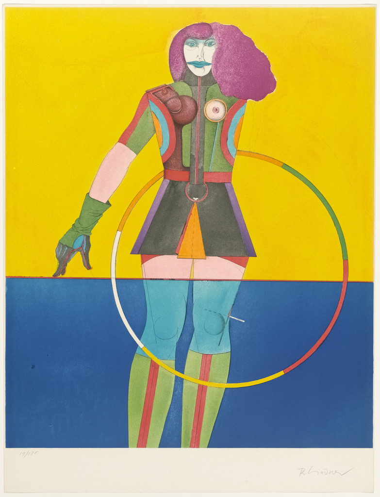 Girl with Hoop from Fun City