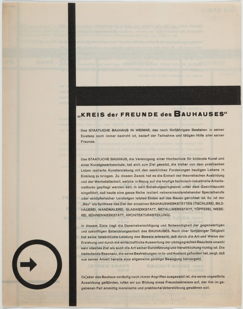 Kreis der Freunde des Bauhauses
